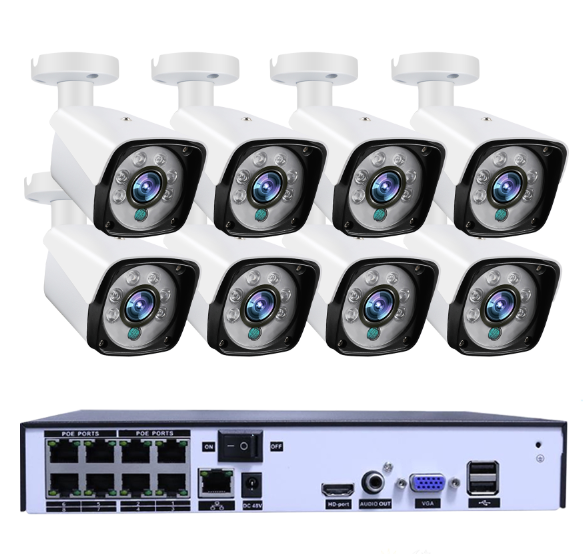 8CH PoE NVR Kit 5MP