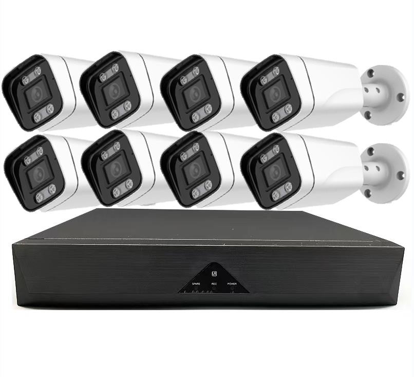 8CH PoE NVR Kit 8MP